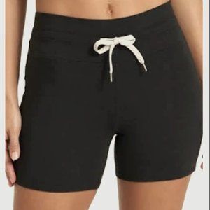 Vuori Vintage Short in Black with Tie